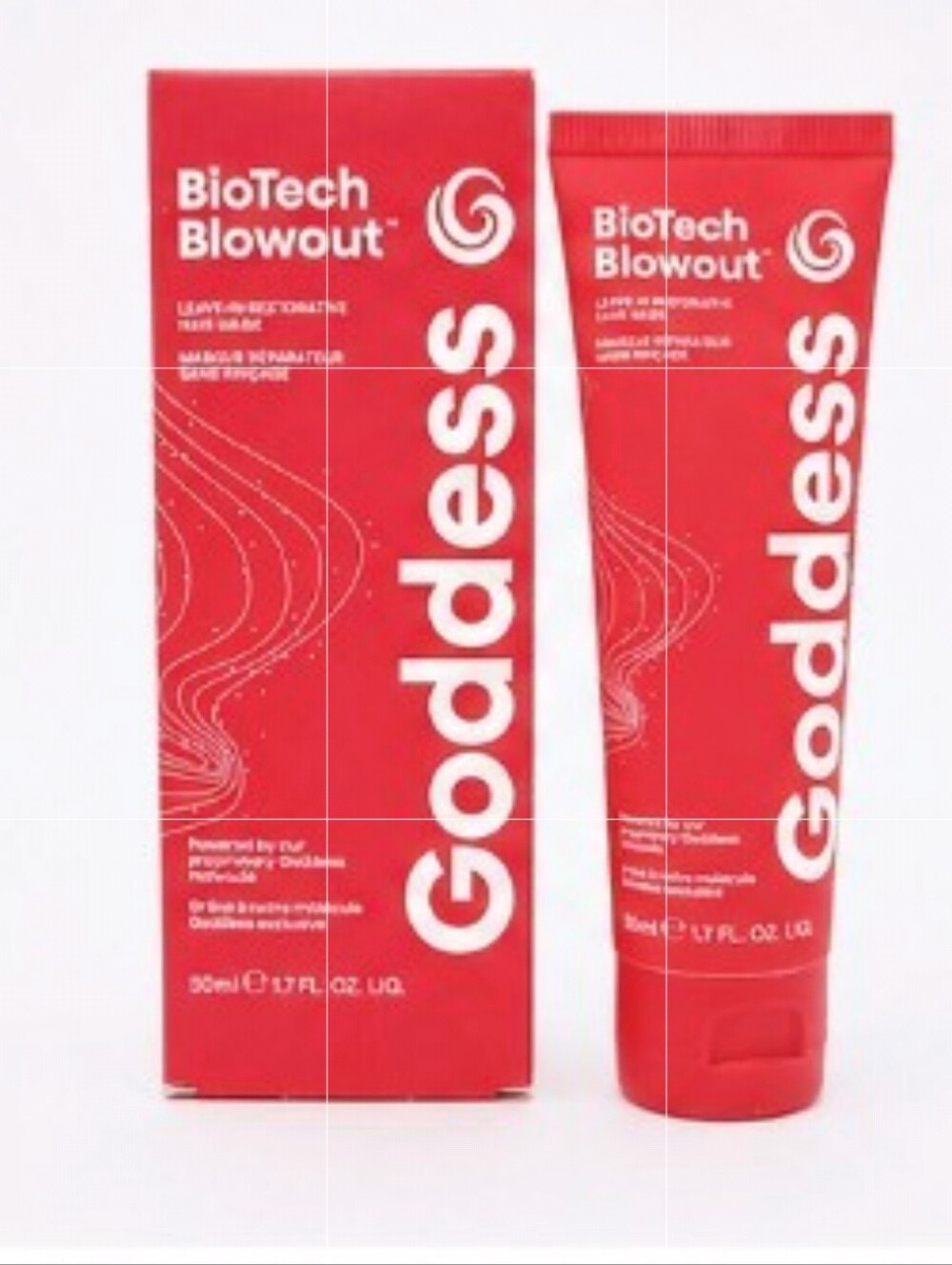 Goddess BioTech Blowout Leave-In Restorative Hair Mask 1.7 oz 50 mL